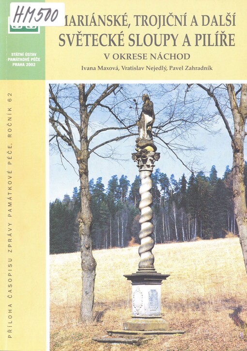 Mariánské, trojiční a další světecké sloupy a pilíře v okrese Náchod