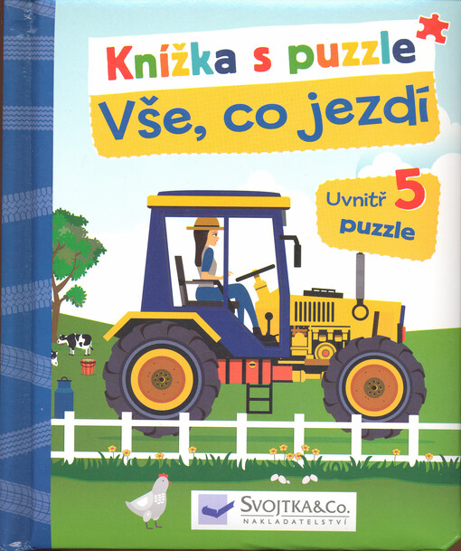 Knížka s puzzle - Vše, co jezdí