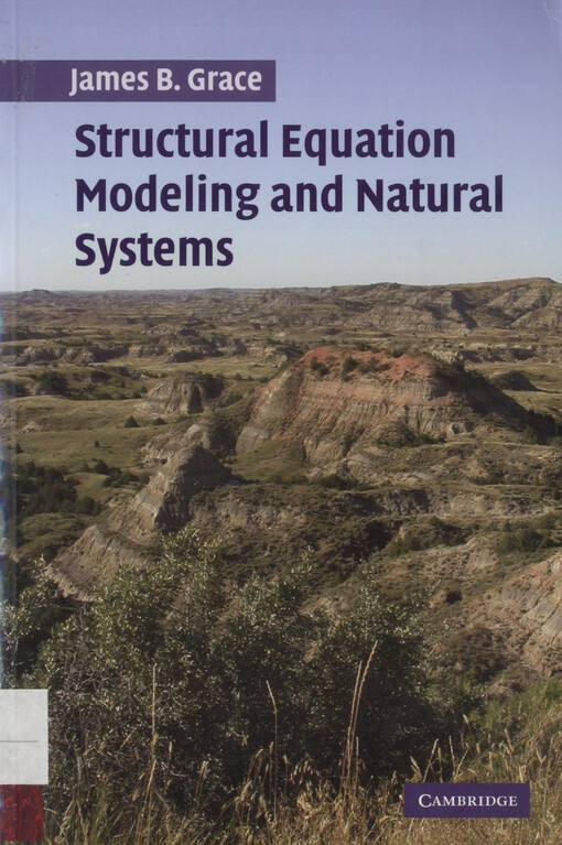 Structural equation modeling and natural systems