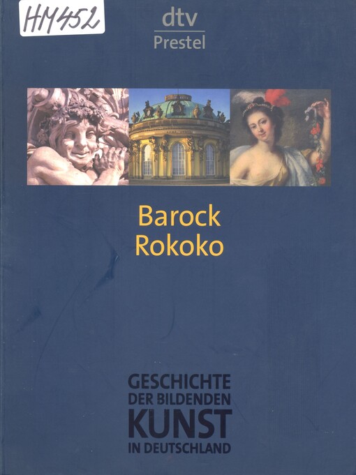 Geschichte der bildenden Kunst in Deutschland.Band 5,Barock und Rokoko/
