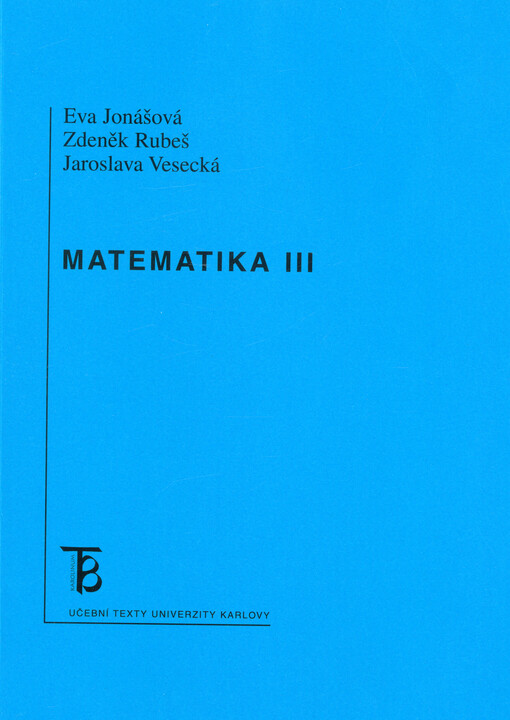 Matematika III