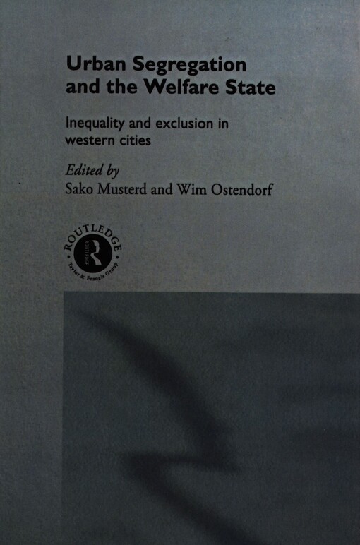 Urban segregation and the welfare state