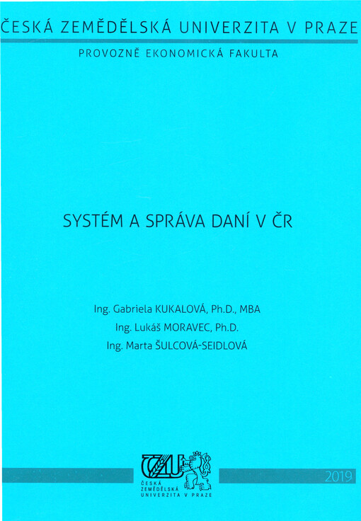 Systém a správa daní v ČR