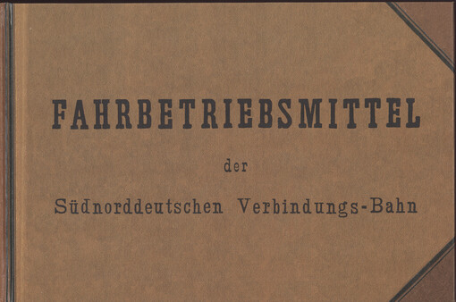 Fahrbetriebsmittel der Südnordddeutschen Verbindungs-Bahn