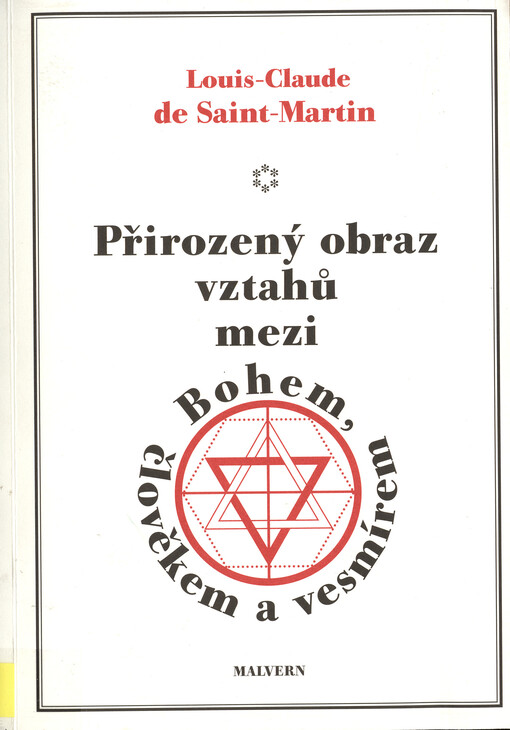 Přirozený obraz vztahů mezi Bohem, člověkem a vesmírem