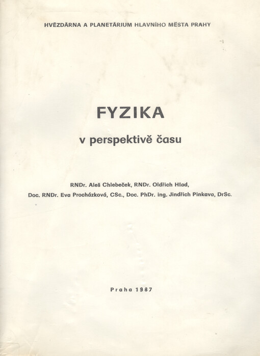 Fyzika v perspektivě času