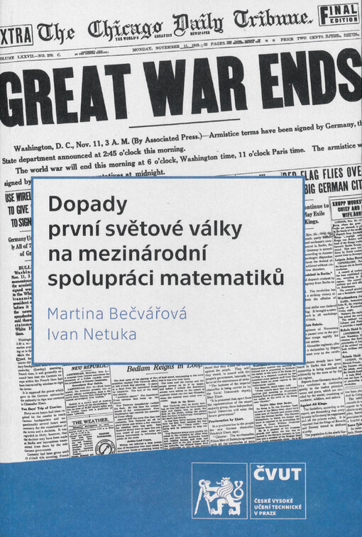 Dopady první světové války na mezinárodní spolupráci matematiků