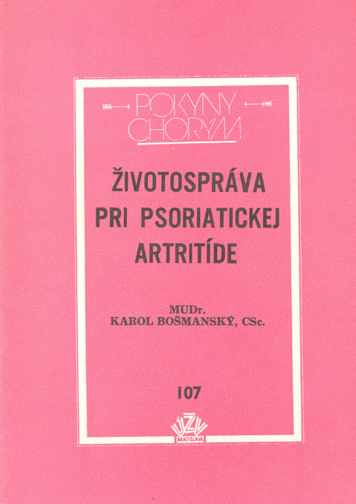 Životospráva pri psoriatickej artritíde