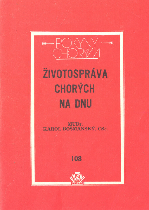 Životospráva chorých na dnu