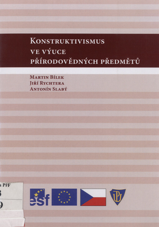 Konstruktivismus ve výuce přírodovědných předmětů