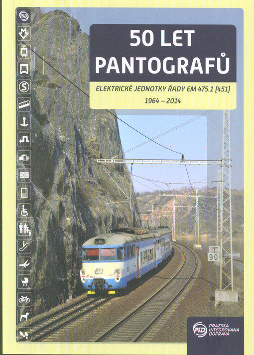 50 let pantografů : elektrické jednotky řady EM 475.1 [451] : 1964-2014