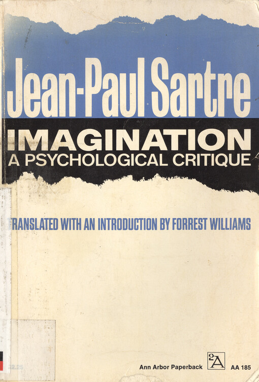 Imagination :a psychological critique