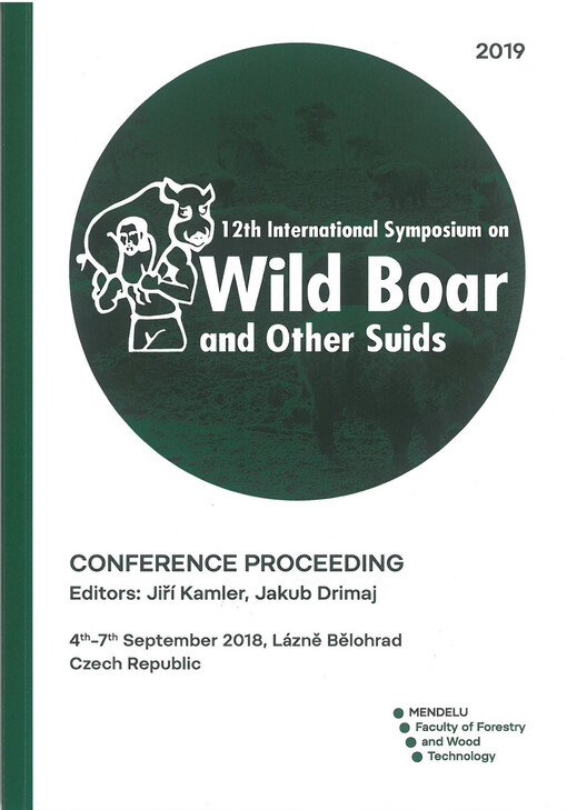 12th International Symposium on Wild Boar and Other Suids