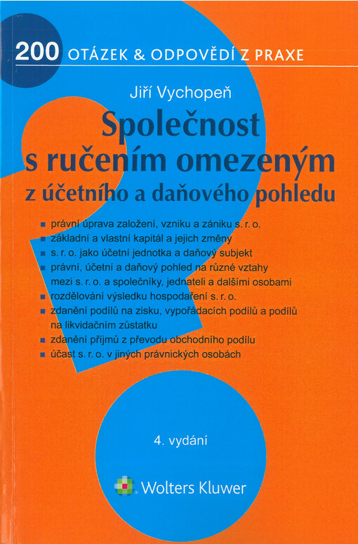 Společnost s ručením omezeným z účetního a daňového pohledu