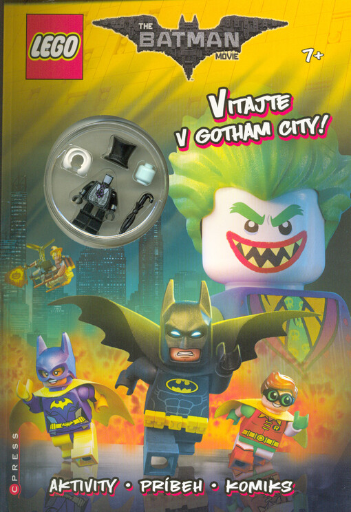 LEGO The Batman movie : aktivity, príbeh, komiks. Vitajte v Gotham City!