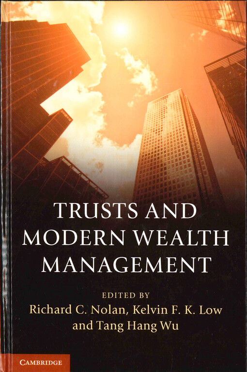 Trusts and modern wealth management