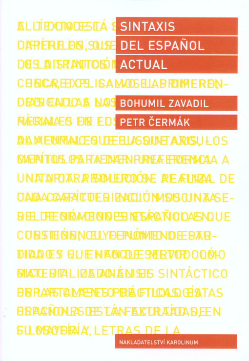 Sintaxis del espaňol actual