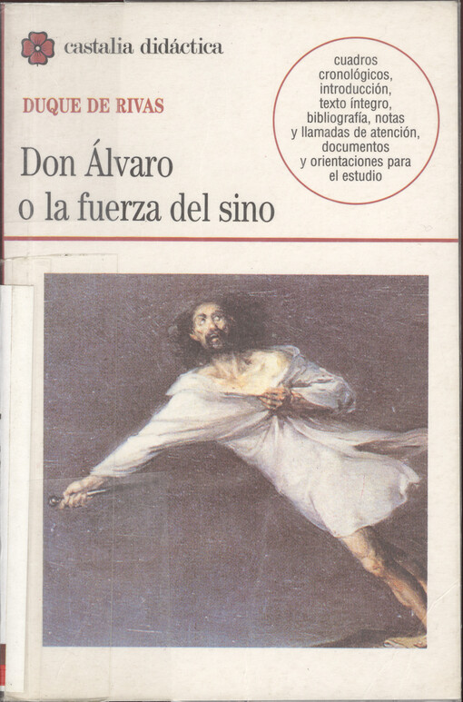 Don Álvaro, o, La fuerza del sino