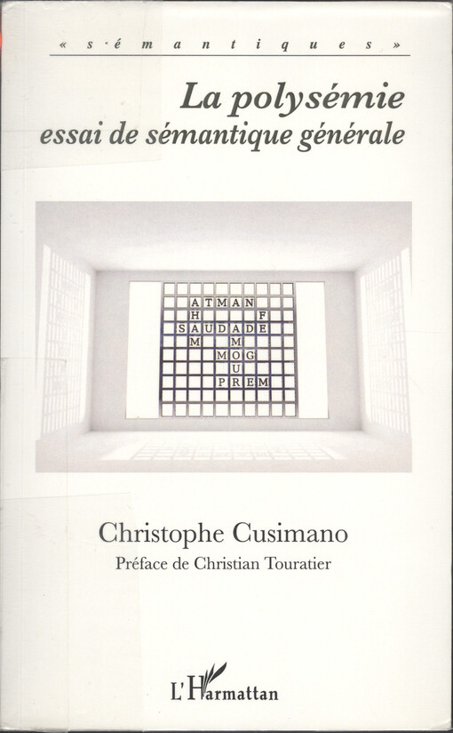 La polsémie : essai de sémantique générale