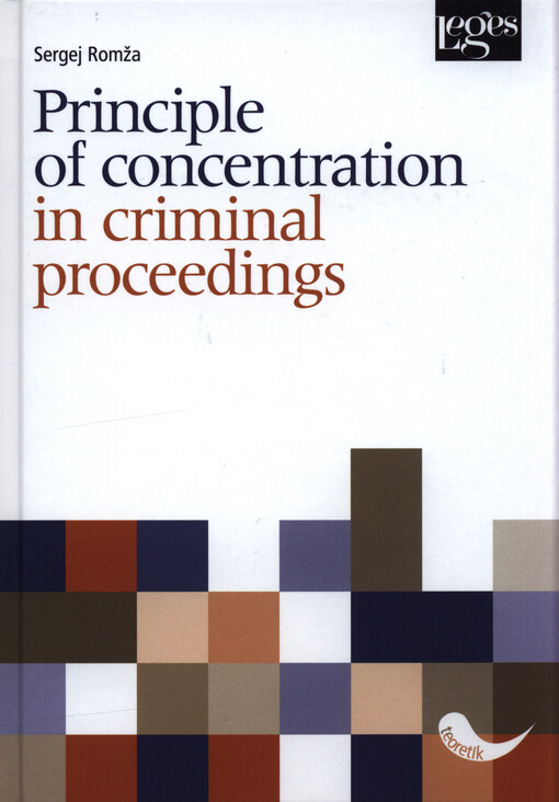 Principle of concentration in criminal proceedings
