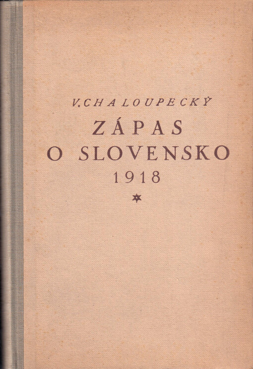 Zápas o Slovensko 1918