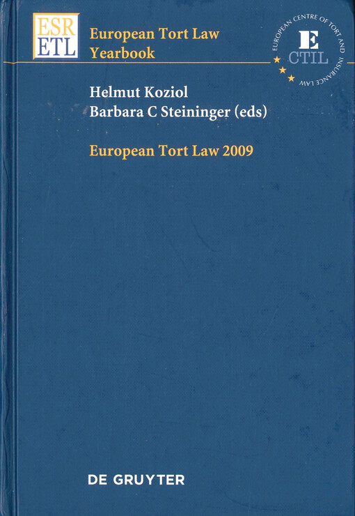 European tort law 2009