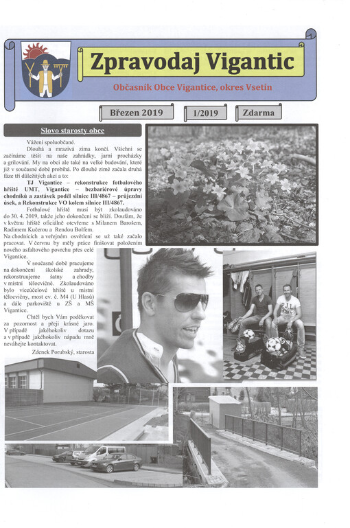Zpravodaj Vigantic : občasník obce Vigantice