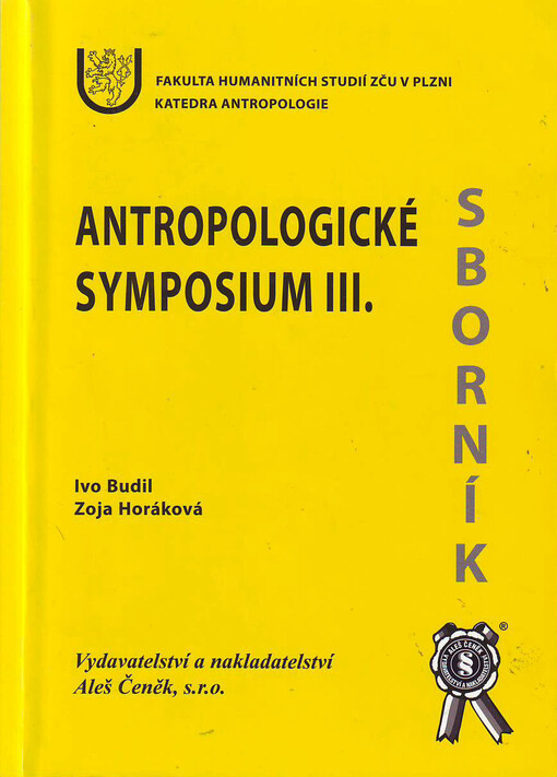 Antropologické symposium ... : Plzeň ...