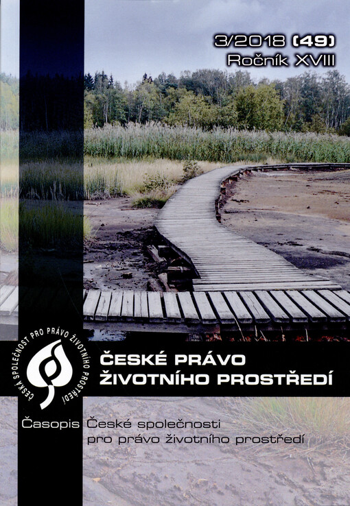 České právo životního prostředí : časopis České společnosti pro právo životního prostředí