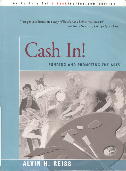 Cash in! :funding and promoting the arts