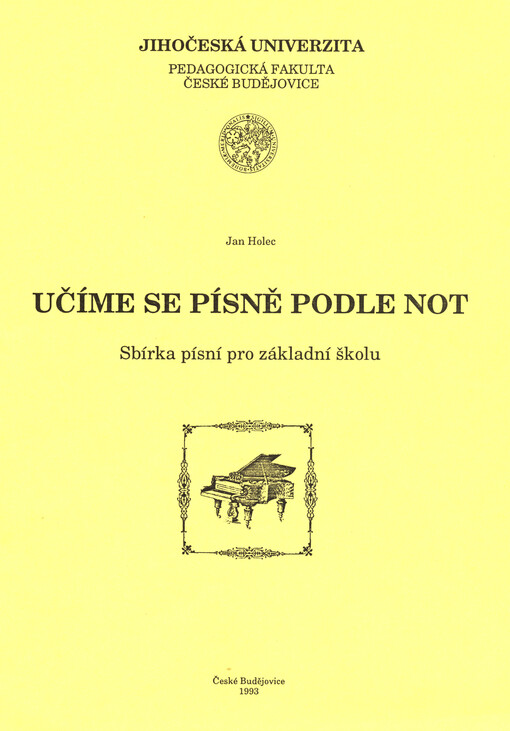 Učíme se písně podle not :sbírka písní pro základní školu