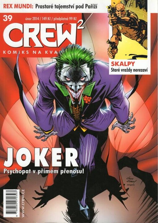 Crew², Comicsový magazín č. 39/2014 (Joker, Psychopat v přímém přenosu!)