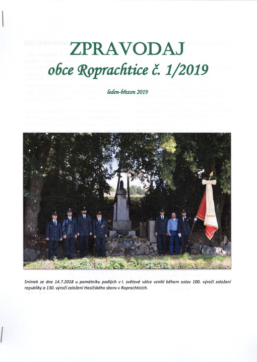 Zpravodaj obce Roprachtice