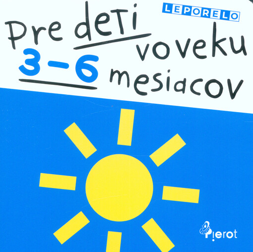 Leporelo pre deti vo veku 3-6 mesiacov