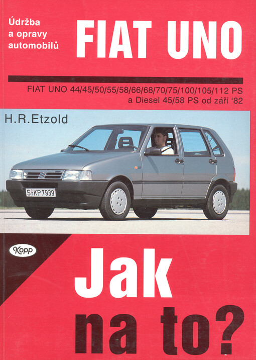 Údržba a opravy automobilů Fiat Uno, Uno Diesel