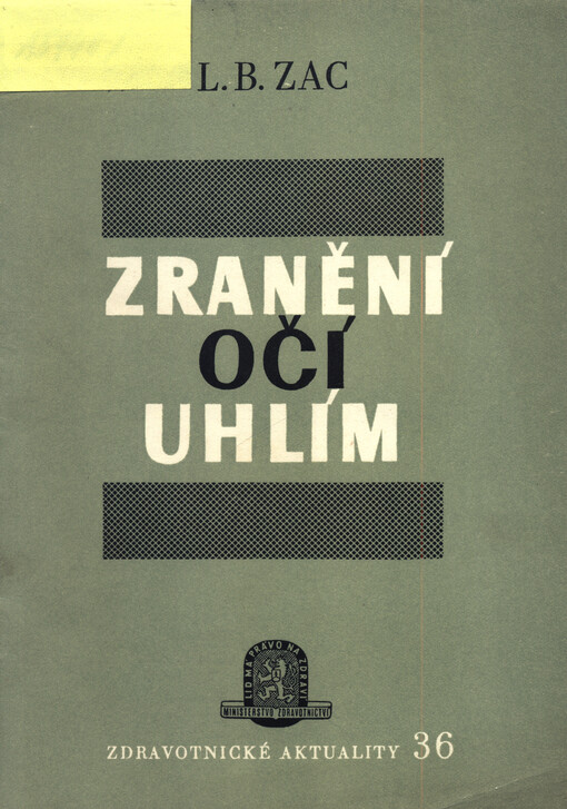 Zranění očí uhlím