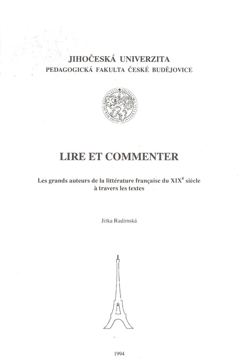 Lire et commenter : les grands auteurs de la littérature française du 19e siècle à travers les textes