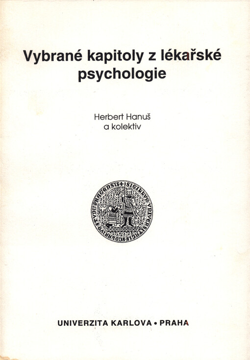Vybrané kapitoly z lékařské psychologie