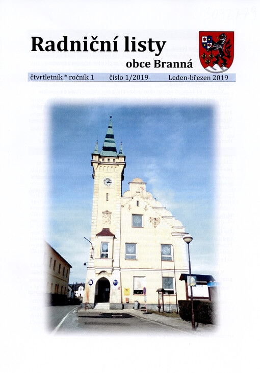 Radniční listy obce Branná