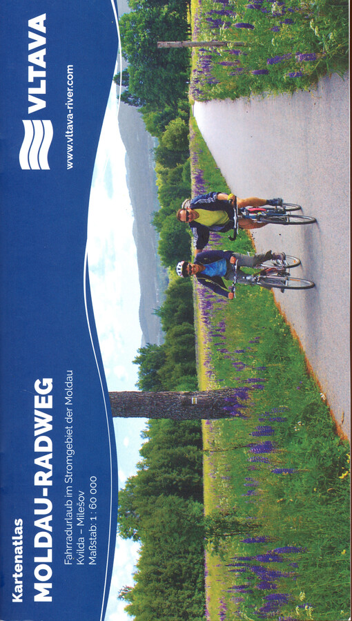 Moldau - Radweg : Kartenatlas : Fahrradurlaub im Stromgebiet der Moldau : Kvilda - Milešov