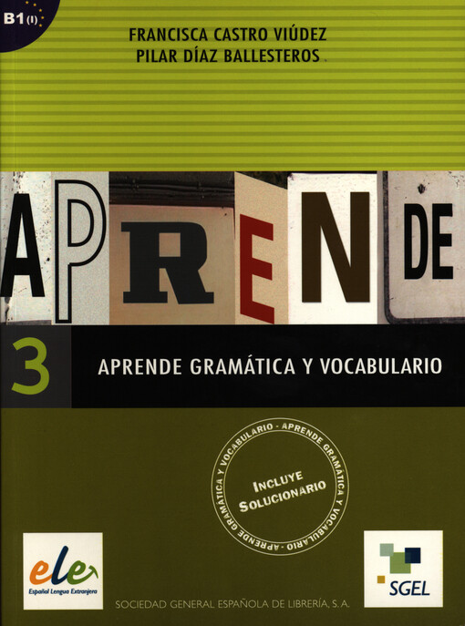 Aprende gramática y vocabulario 3