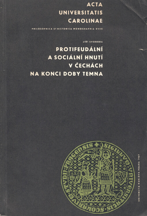 Protifeudální a sociální hnutí v Čechách na konci doby temna :1750-1774