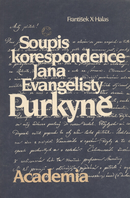 Soupis korespondence Jana Evangelisty Purkyně