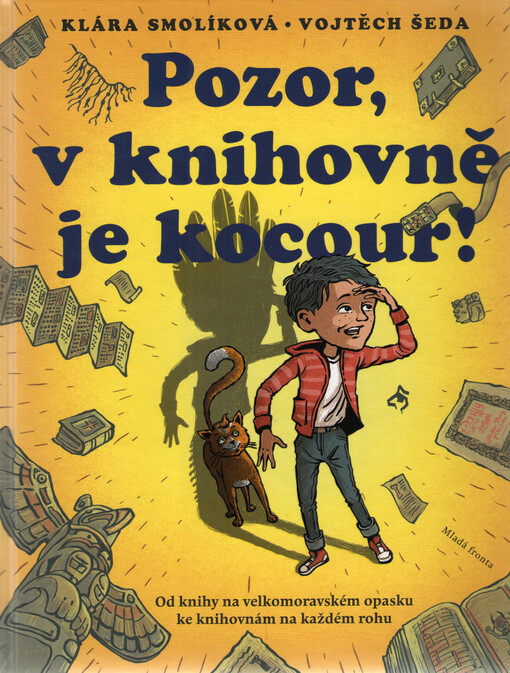 Pozor, v knihovně je kocour