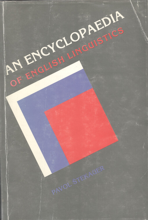 An encyclopaedia of English linguistics