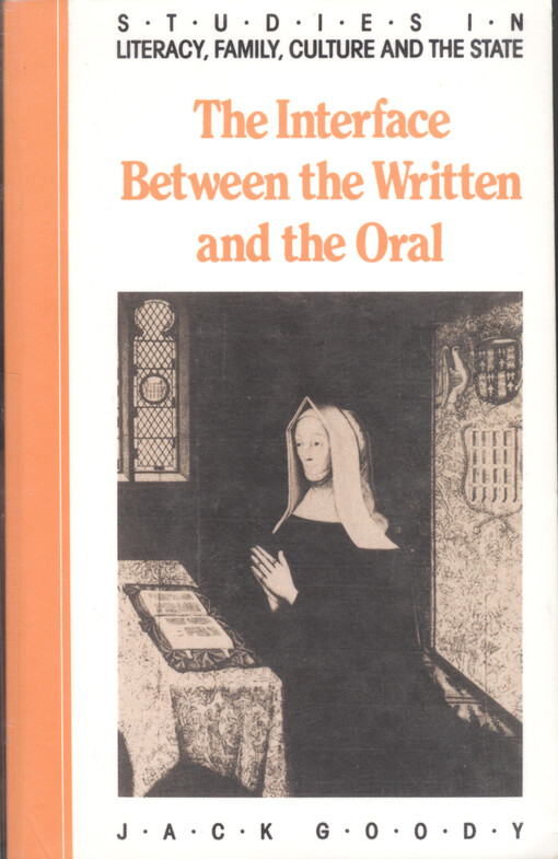 The interface between the written and the oral