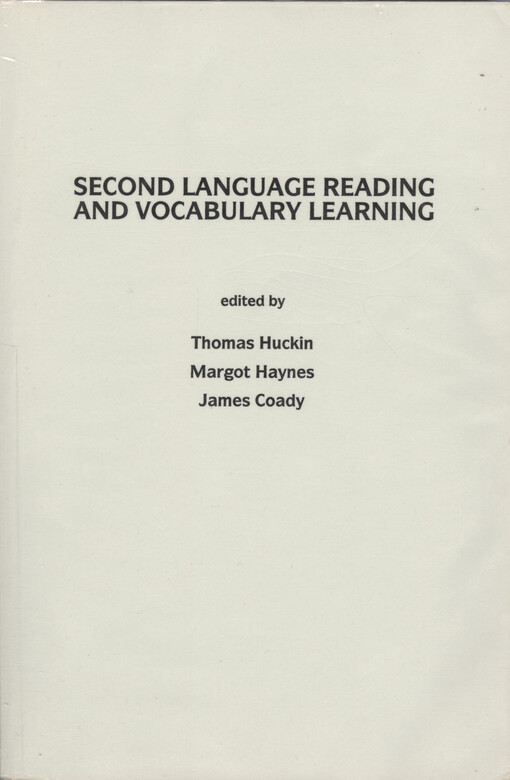 Second language reading and vocabulary learning