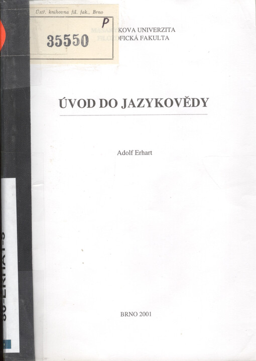 Úvod do jazykovědy