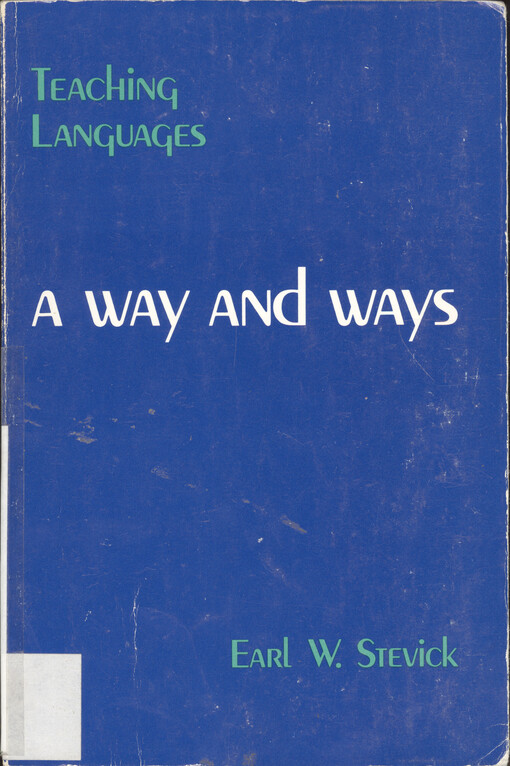 Teaching languages : a way and ways