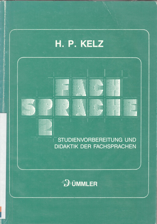 Fachsprache.2,Studienvorbereitung und Didaktik der Fachsprachen